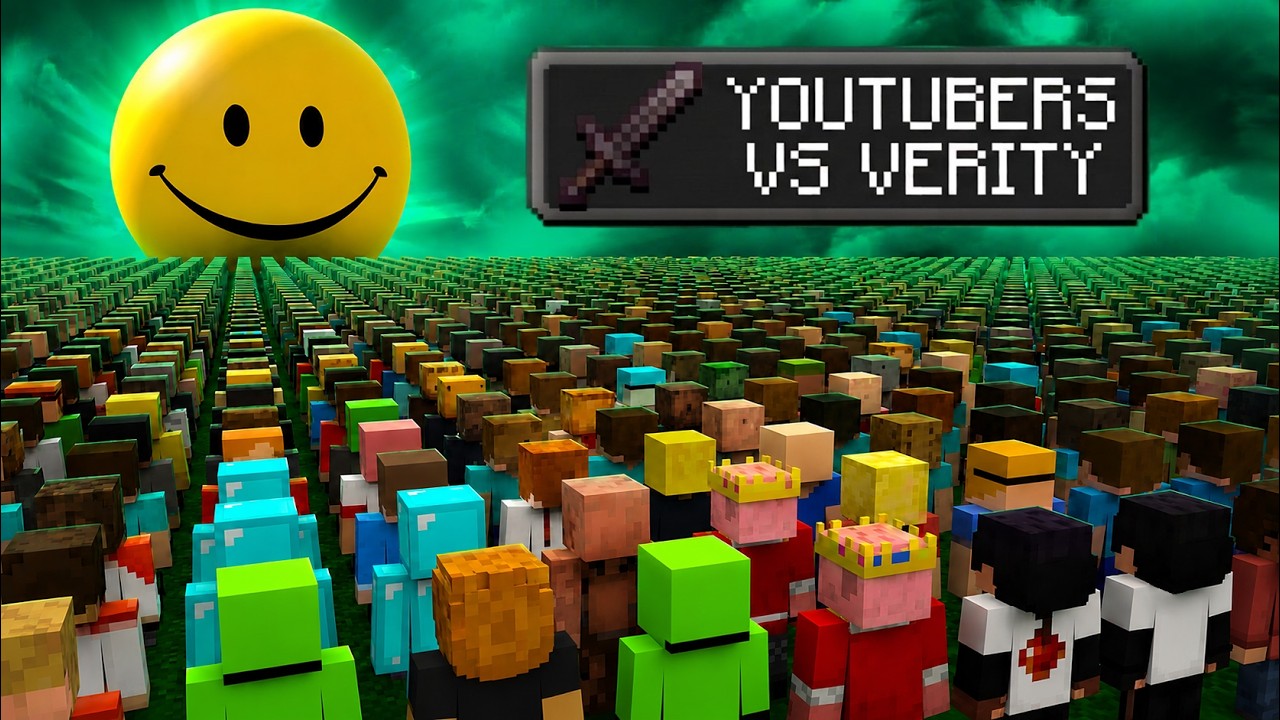 Minecraft-ютуберы против Verity