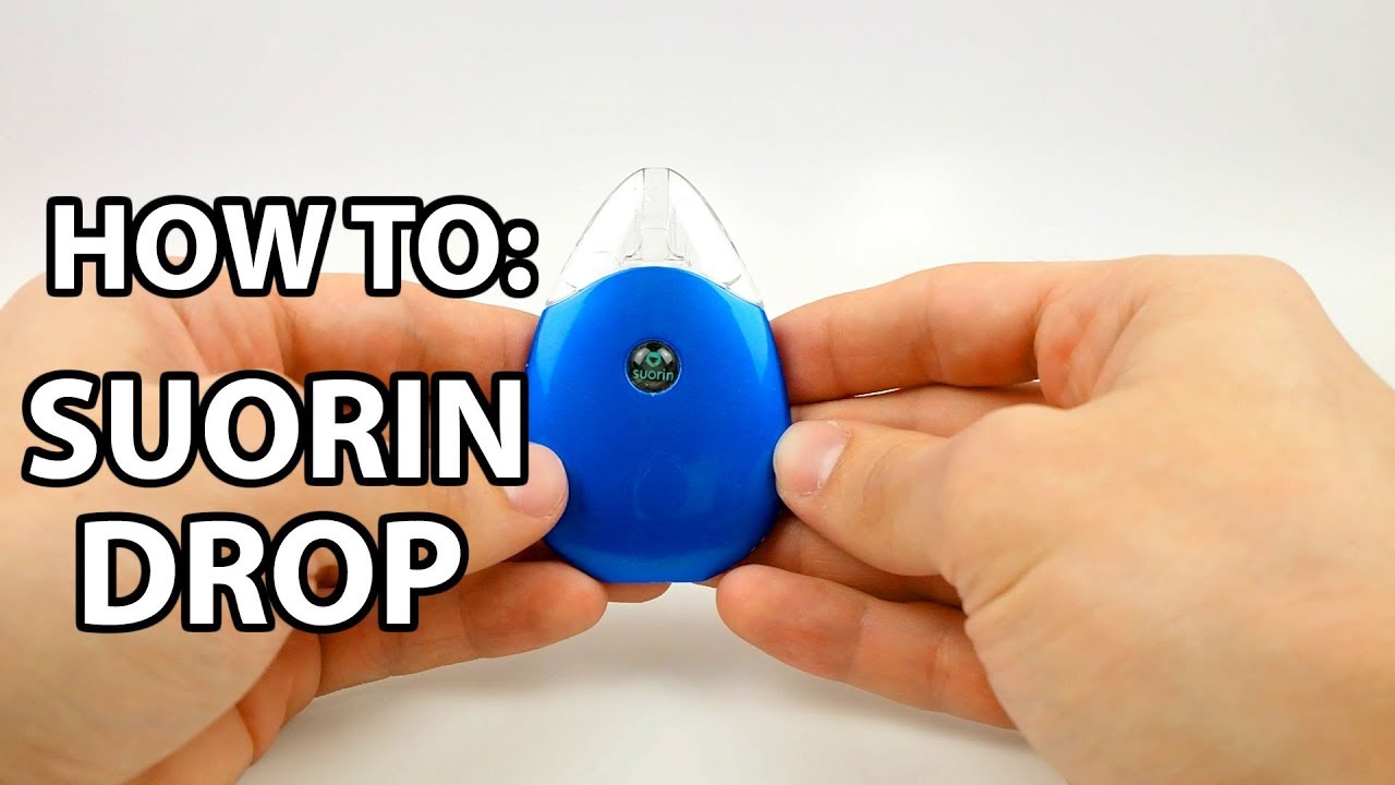 Картридж для вейпа Suorin Drop: как заправить и подготовить.