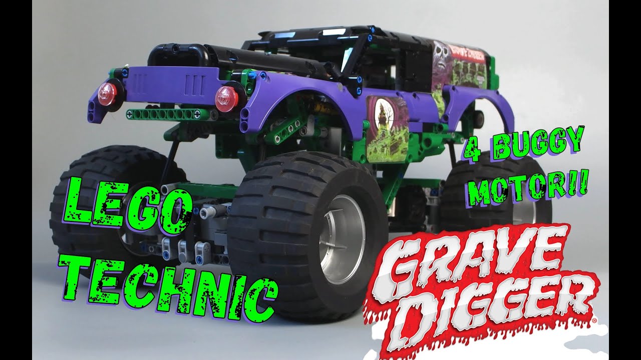 Lego technic grave digger monster truck MOC