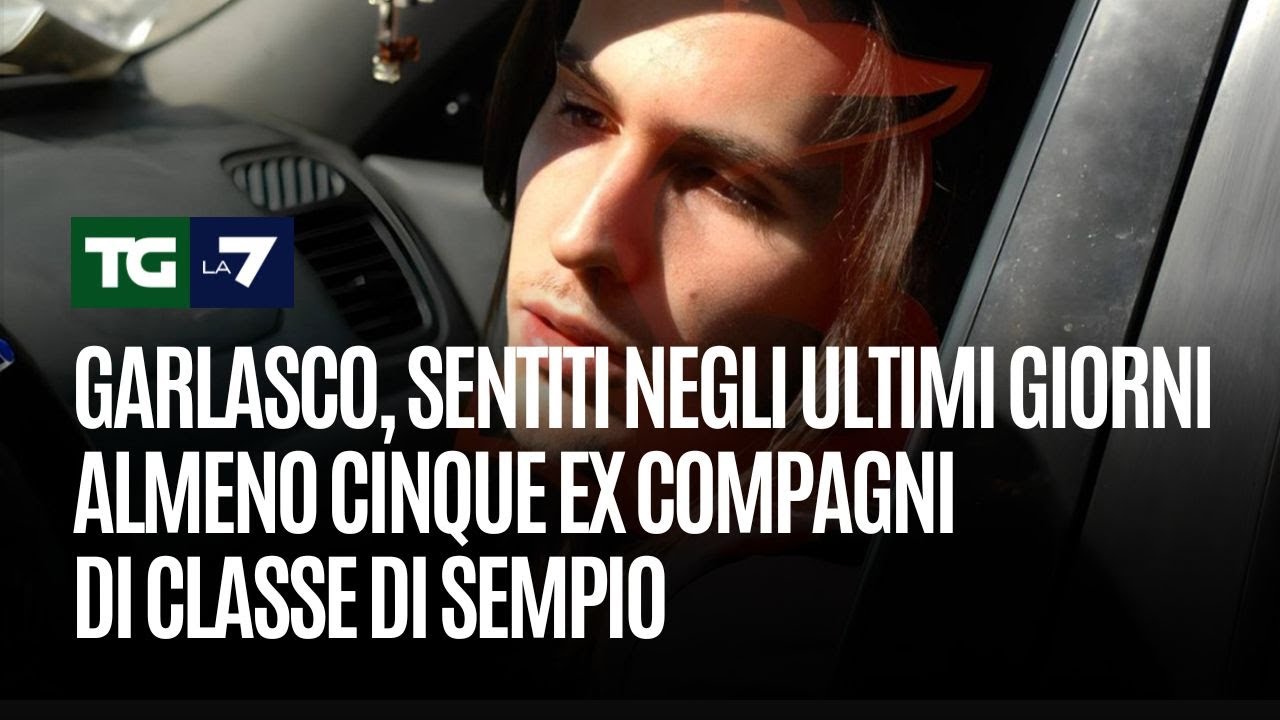 Garlasco, sentiti negli ultimi giorni almeno cinque ex compagni di classe di Sempio