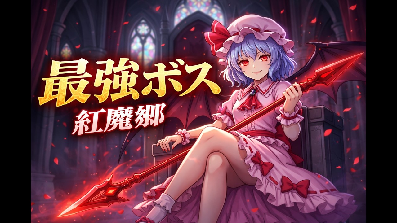 東方ボスキャラメドレー！紅魔郷→地霊殿（作品順）　#東方project二次創作  #東方project 