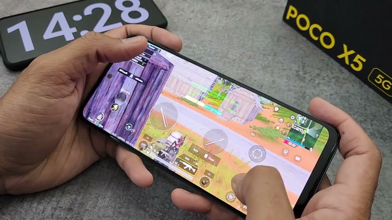 Poco X5 5G PUBG Test Graphics | Gaming Review | Battery Drain | Gameplay