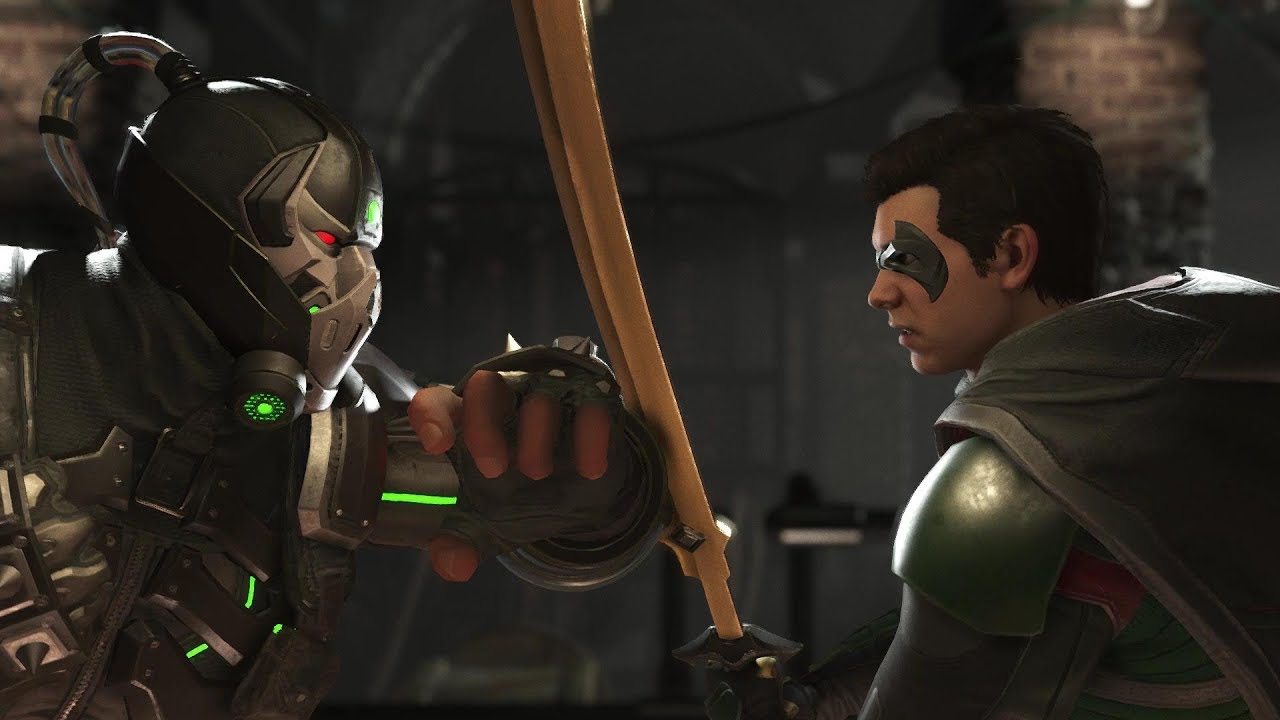 Injustice 2 : Bane Vs Robin - All Intro/Outros, Clash Dialogues, Super Moves