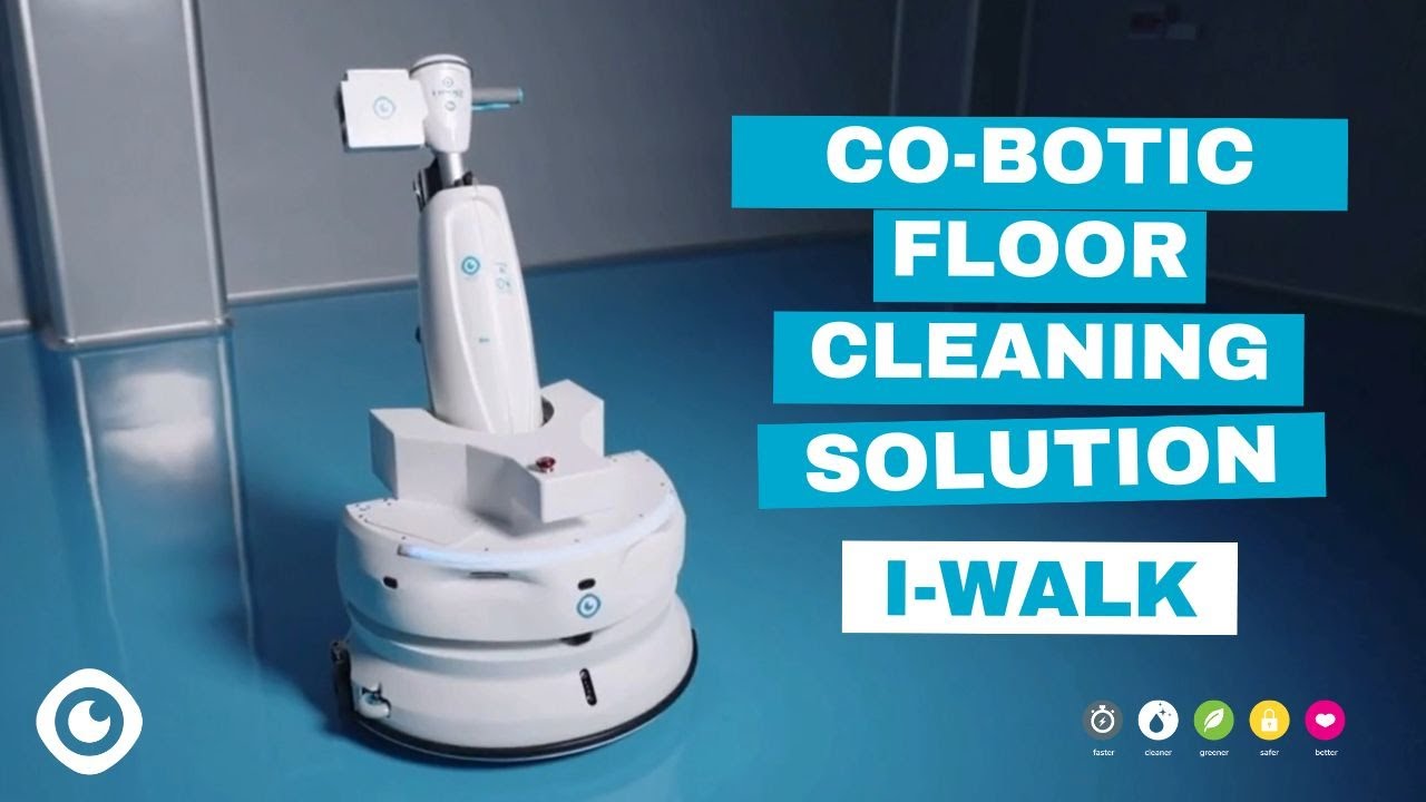 Meet the i-walk, a revolutionary co-botic floor cleaning solution transforming commercial cleaning