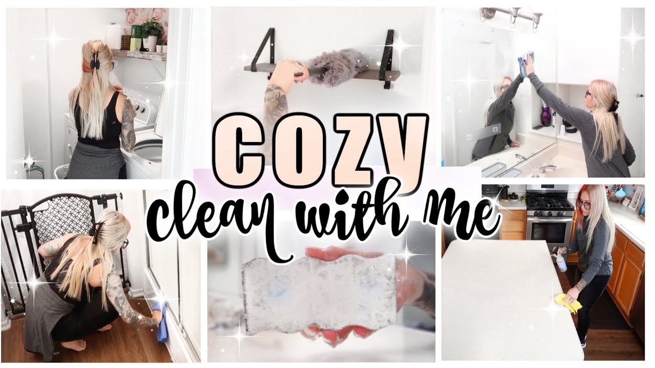 NEW COZY CLEAN WITH ME 2022 | CLEANING MOTIVATION