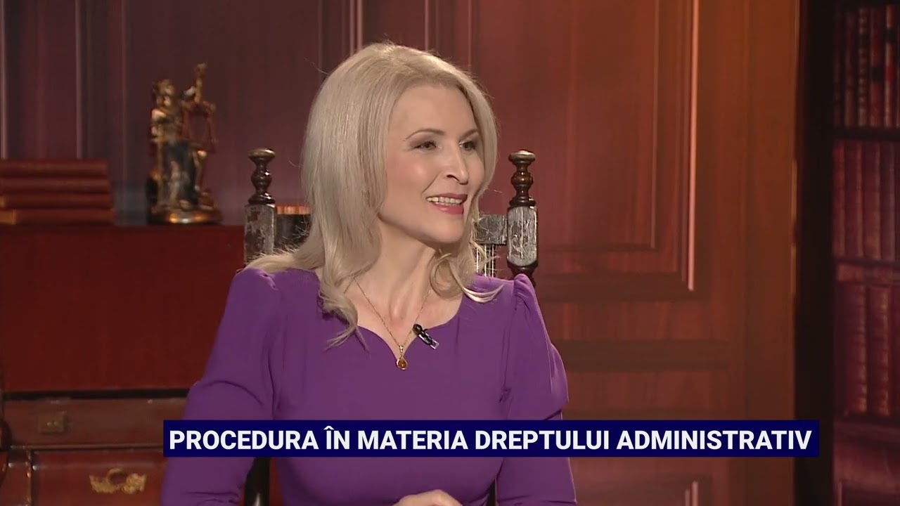 Oamenii şi legea: Procedura în materia dreptului administrativ (@TVR1)