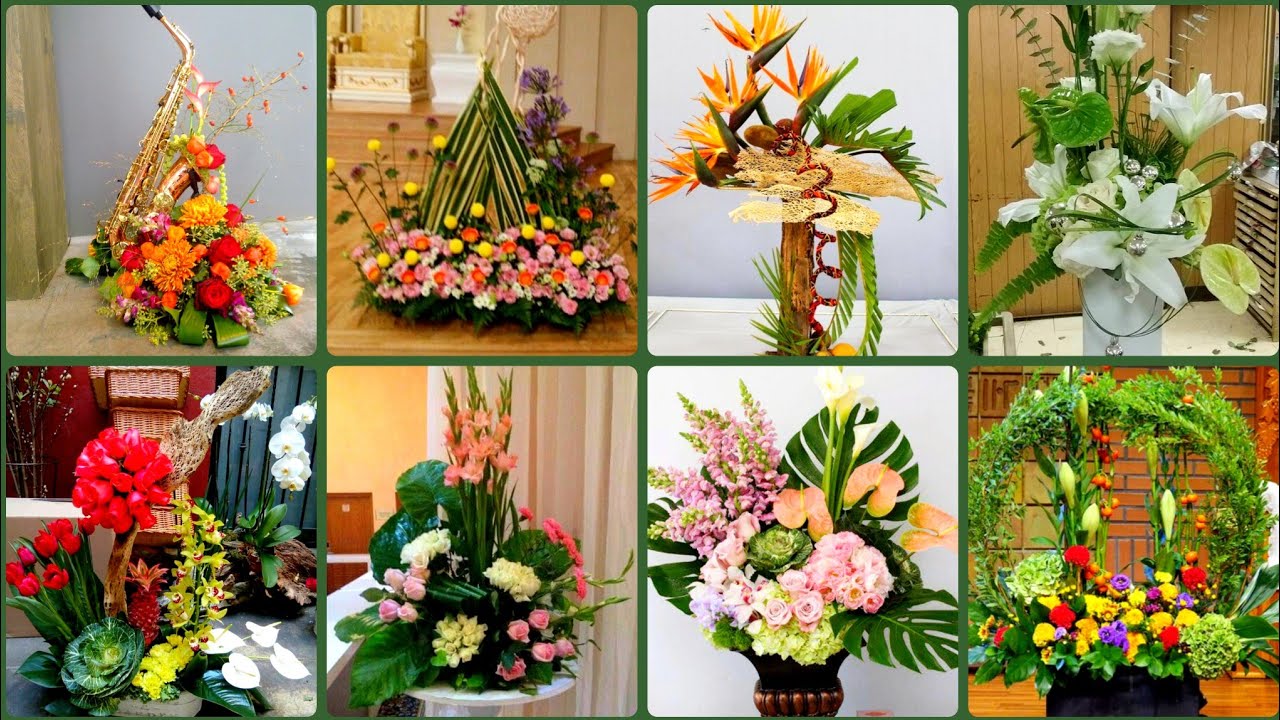 most beautiful ikebana floral Japanese flower centre pec arrgmant #trending collection