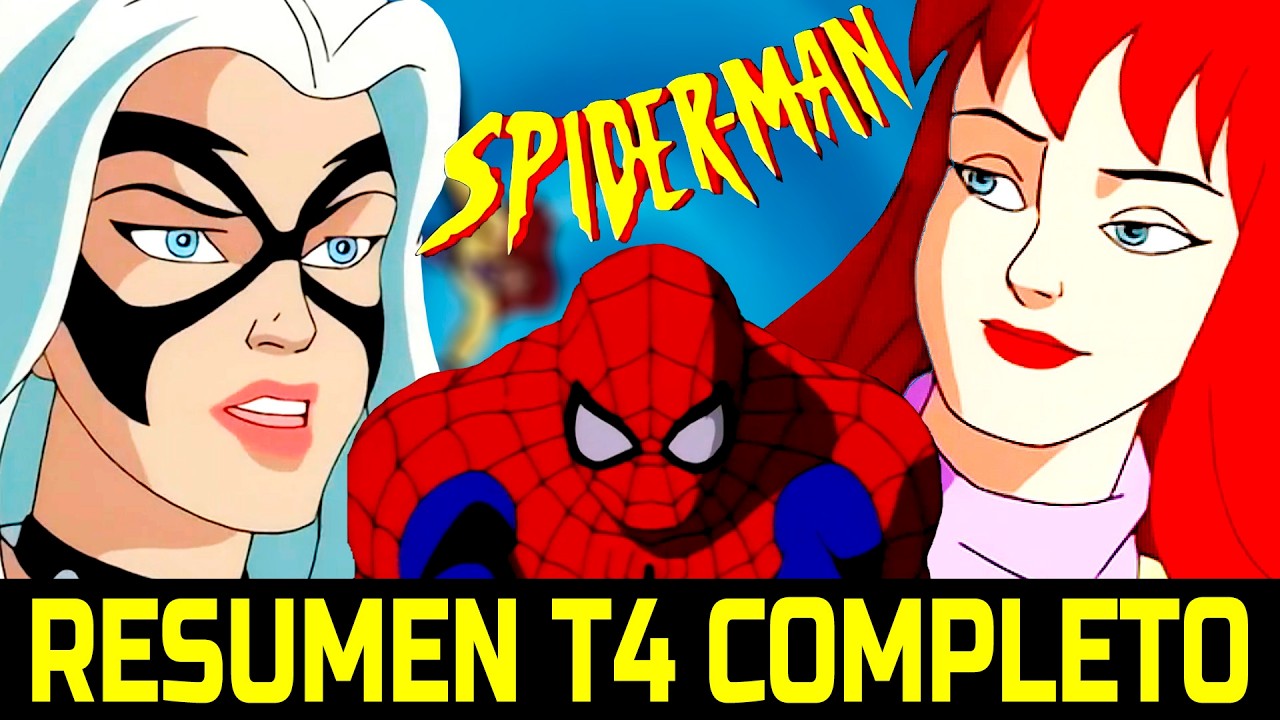 🔥SPIDER-MAN 90's | La serie animada: Resumen completo de la Temporada 4