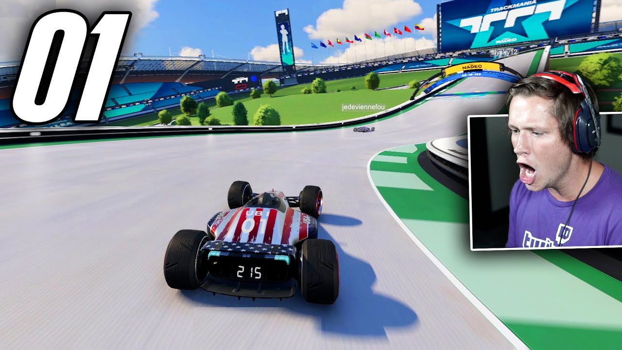 Trackmania - Part 1 - Yep, I'm Raging
