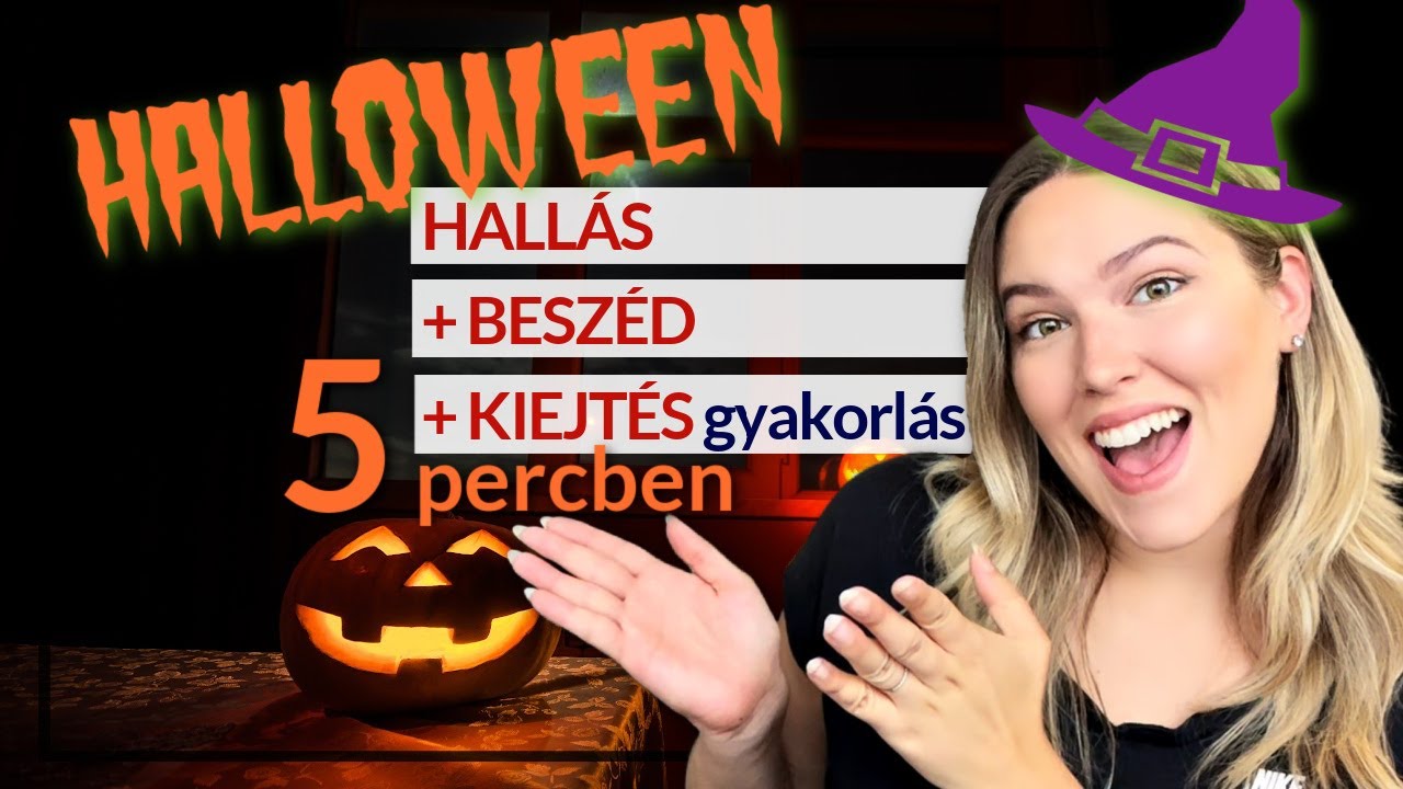 Halloween LISTEN AND REPEAT - 5 perces gyakorlat