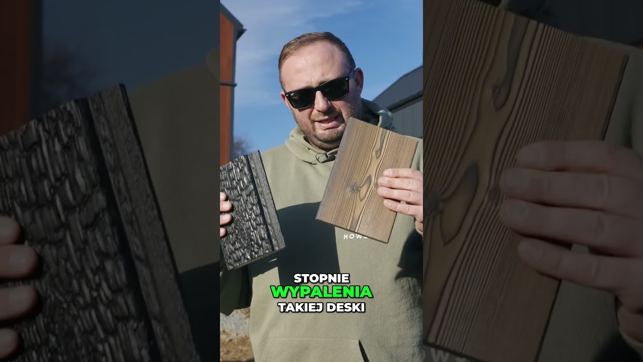 DREWNO ODPORNE NA OGIEŃ! JAK WYGLĄDA? #howsmart #woodoffire