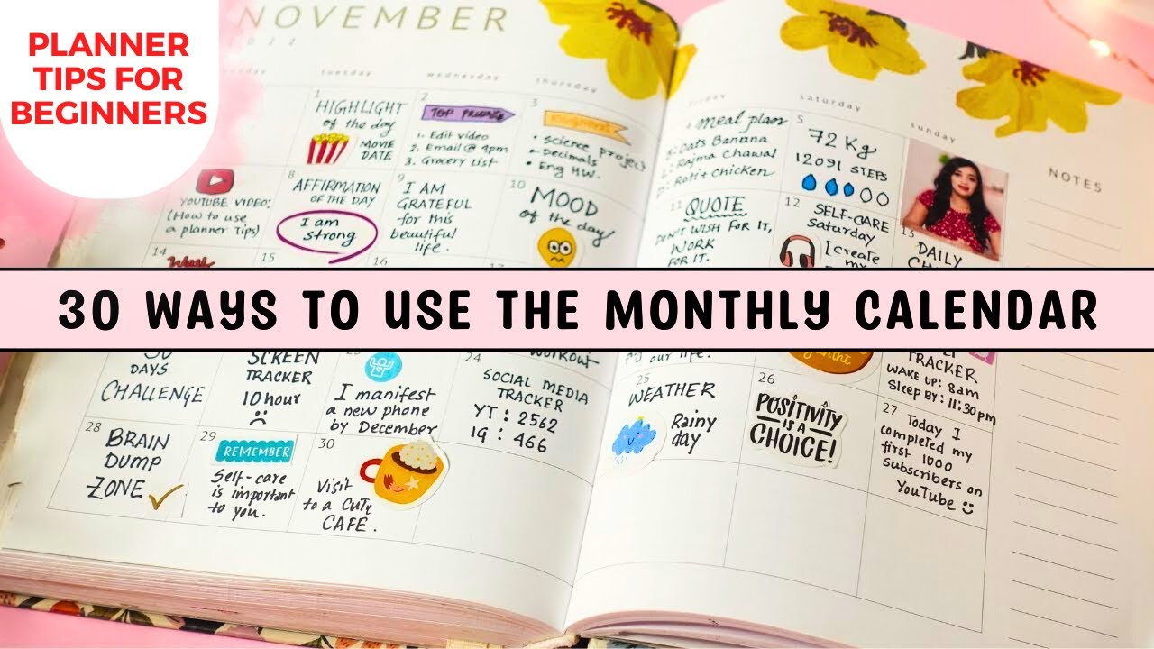 How to use a Planner as a Beginner 🔰