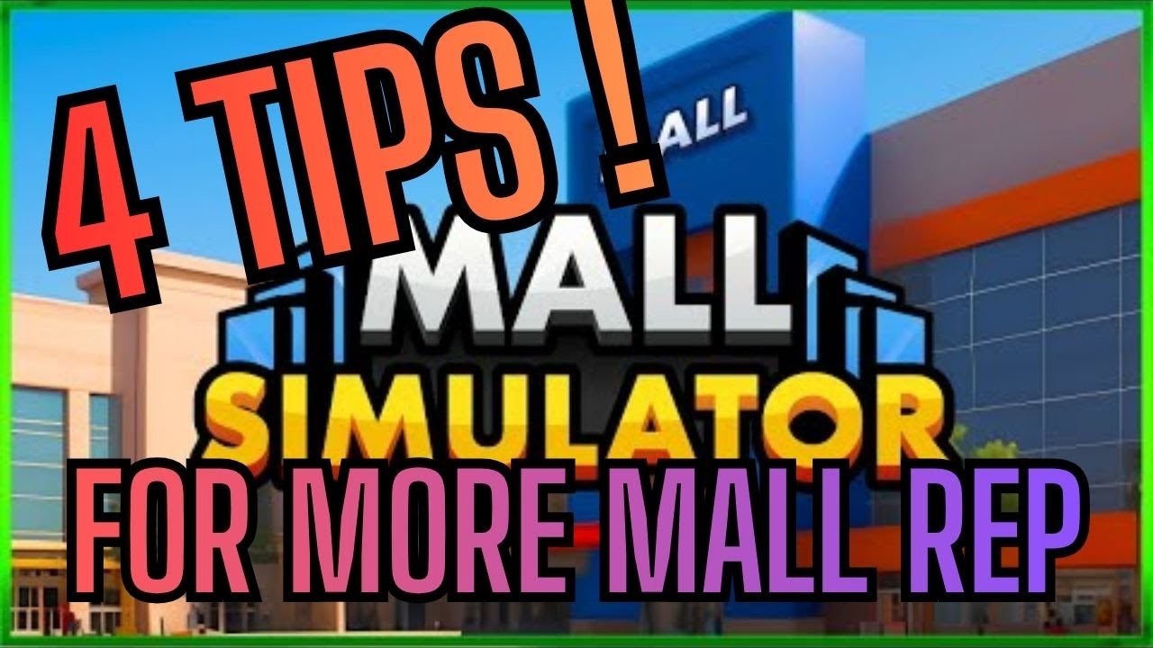 GET MORE MALL REP NOW! #mallsimulator #tips
