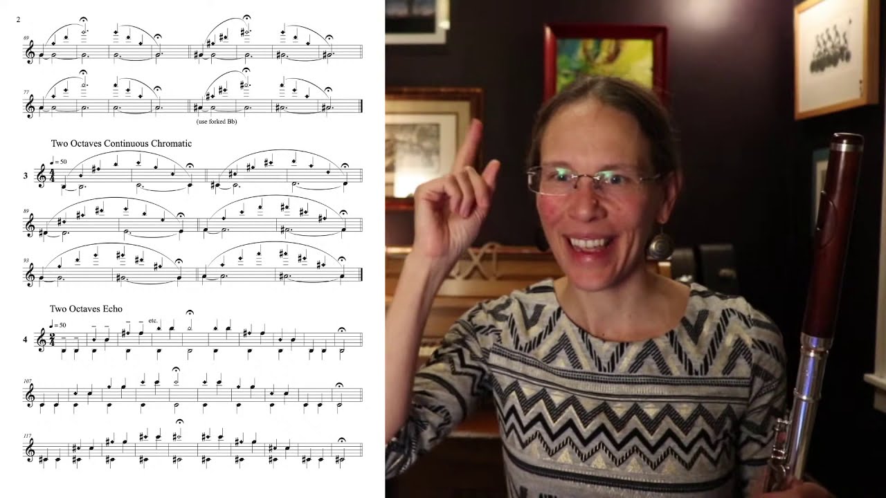 Jan 26 Flute Studio Class - Harmonics