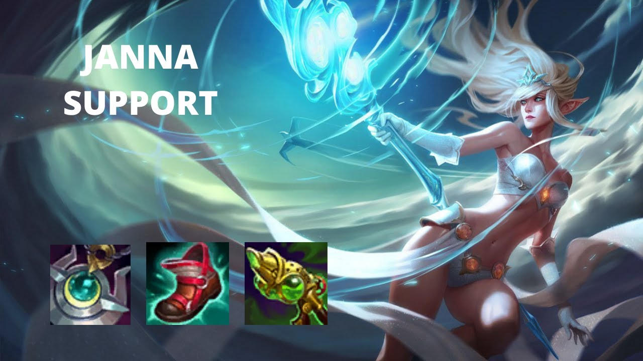 JANNA SUPPORT SEASON12 - S12 Janna Support Gameplay