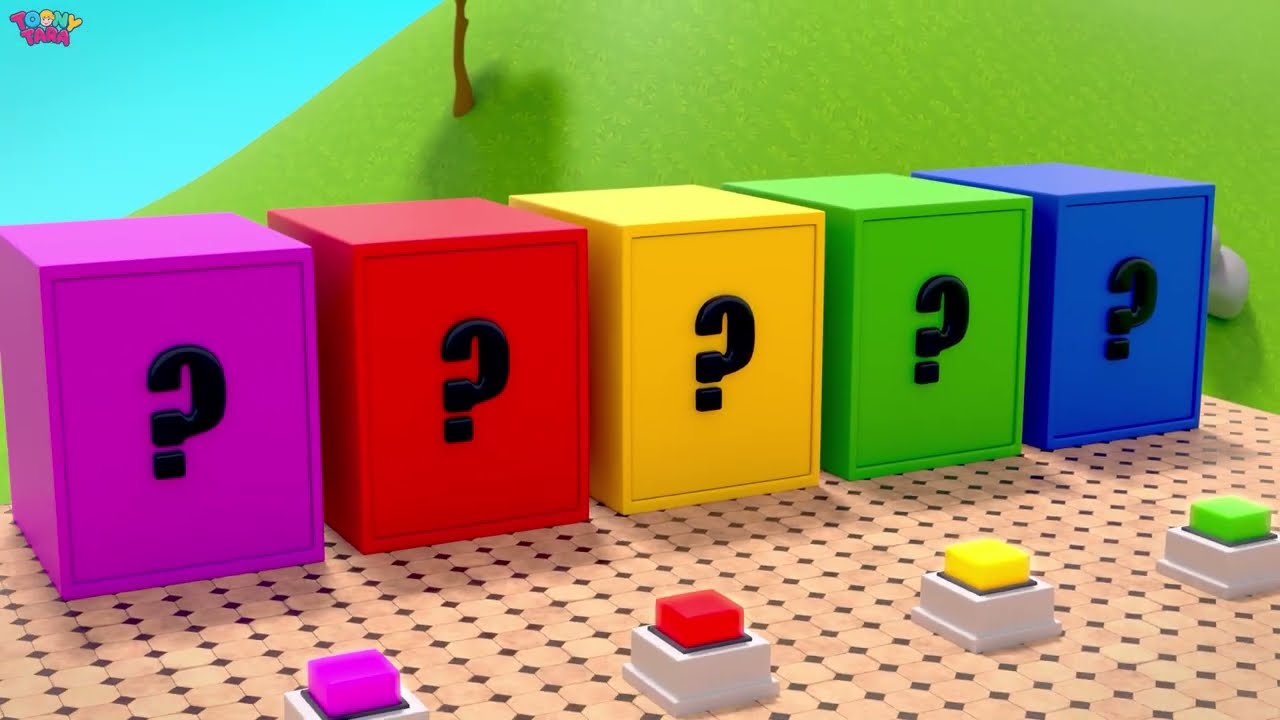 Long Slide Game with Cow Elephant Gorilla Hippopotamus Tiger 3d Animal Game Funny 3d Animals