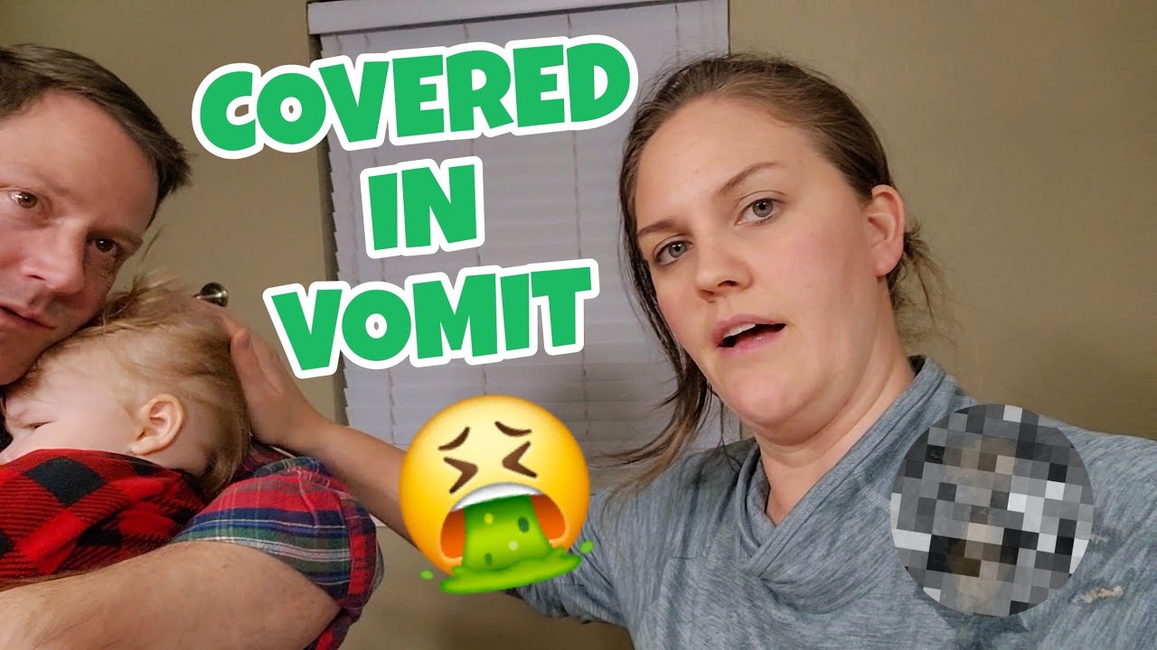 STOMACH BUG STRIKES AS SOON AS DADDY GETS BACK HOME FROM THE SHIP! 🤢🤮😫