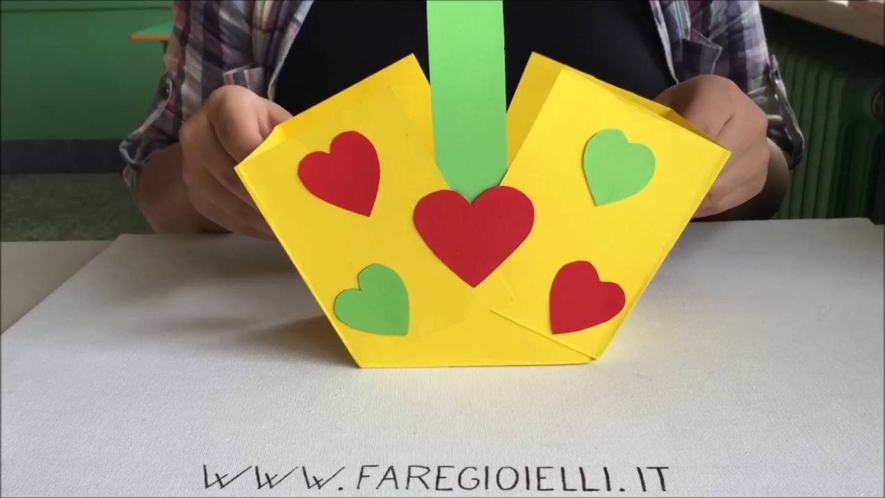 Tutorial cestino di carta