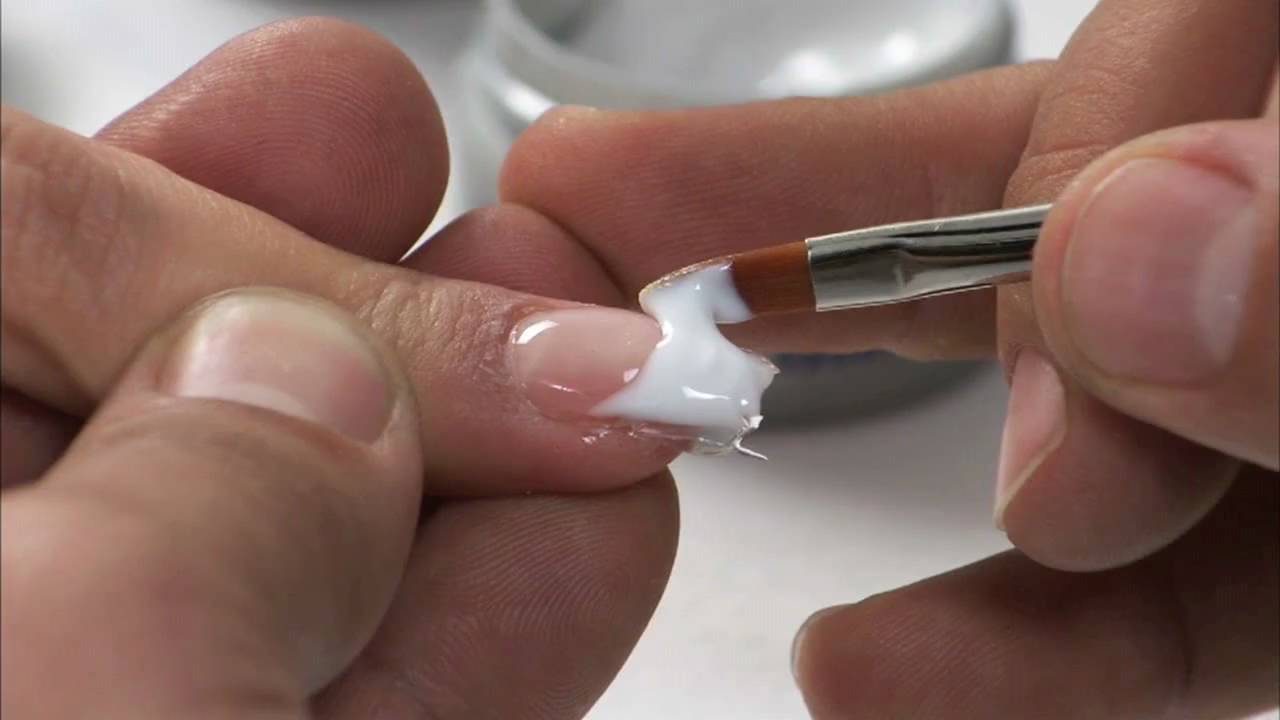 Speed Gel Sculpting Reverse Application Part 2 of 3 - Gel Nails