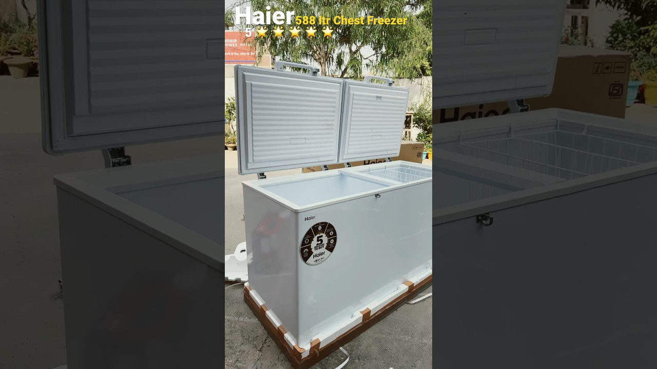 Haier 588 ltr Chest Freezer 5 Star First Impression #shortsfeed #shorts #youtubeshorts #haier