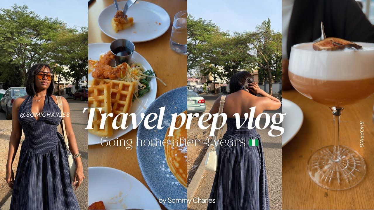 Travelling back to Nigeria 🇳🇬 after 4 years in Canada 🇨🇦 | Shopping for family, Brunch in Toronto