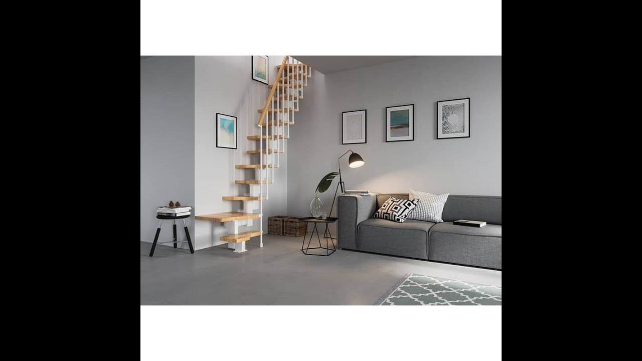 Montage de l'escalier gain de place MINI