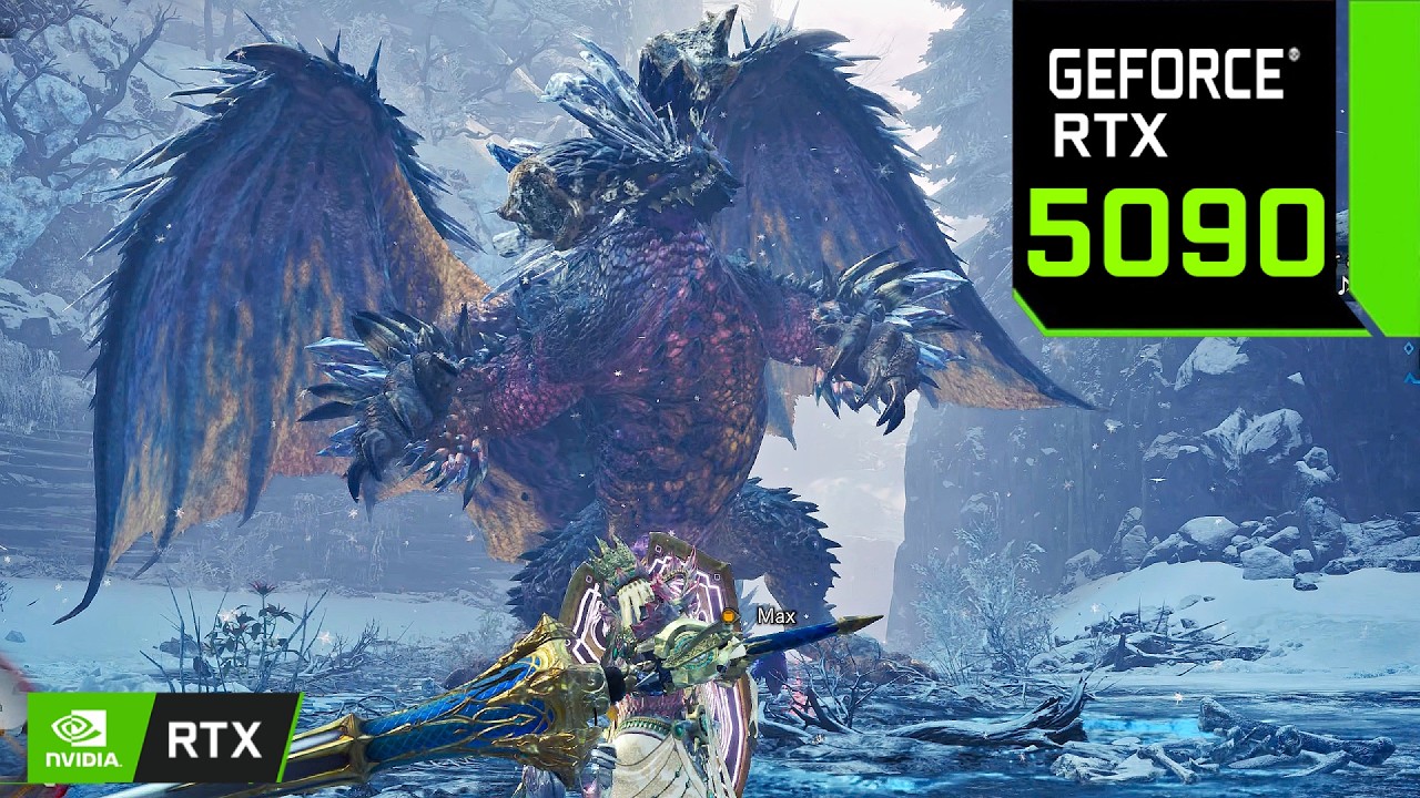 Monster Hunter World : RTX 5090 32GB | 4K Maximum Settings ( Solo Ruiner Nergigante )