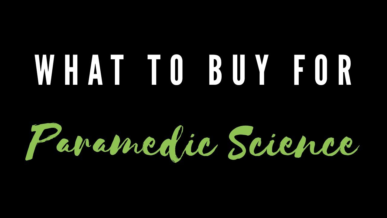 WHAT DO YOU ACTUALLY NEED FOR UNI WHEN STUDYING A PARAMEDIC SCIENCE DEGREE? - MY RECOMMENDATIONS.