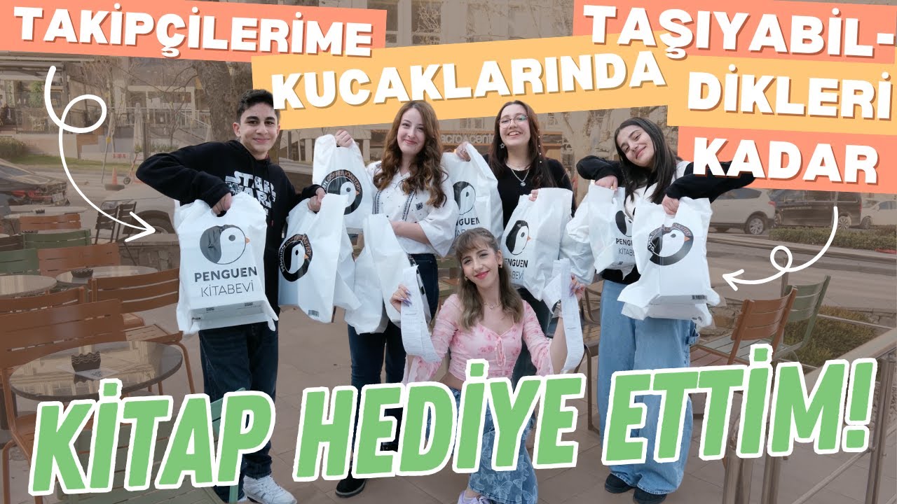 5 Dakikada Toplayabildikleri T&uuml;m Kitaplar Hediye!