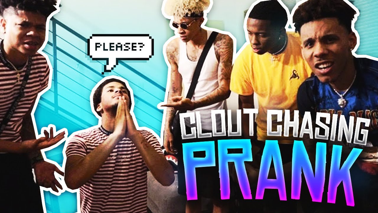 CLOUT CHASING PRANK ON CEYNOLIMIT , BJ GROOVY , YRNDJ , RG OFFICIAL | (They Kicked Me Out ) 😰