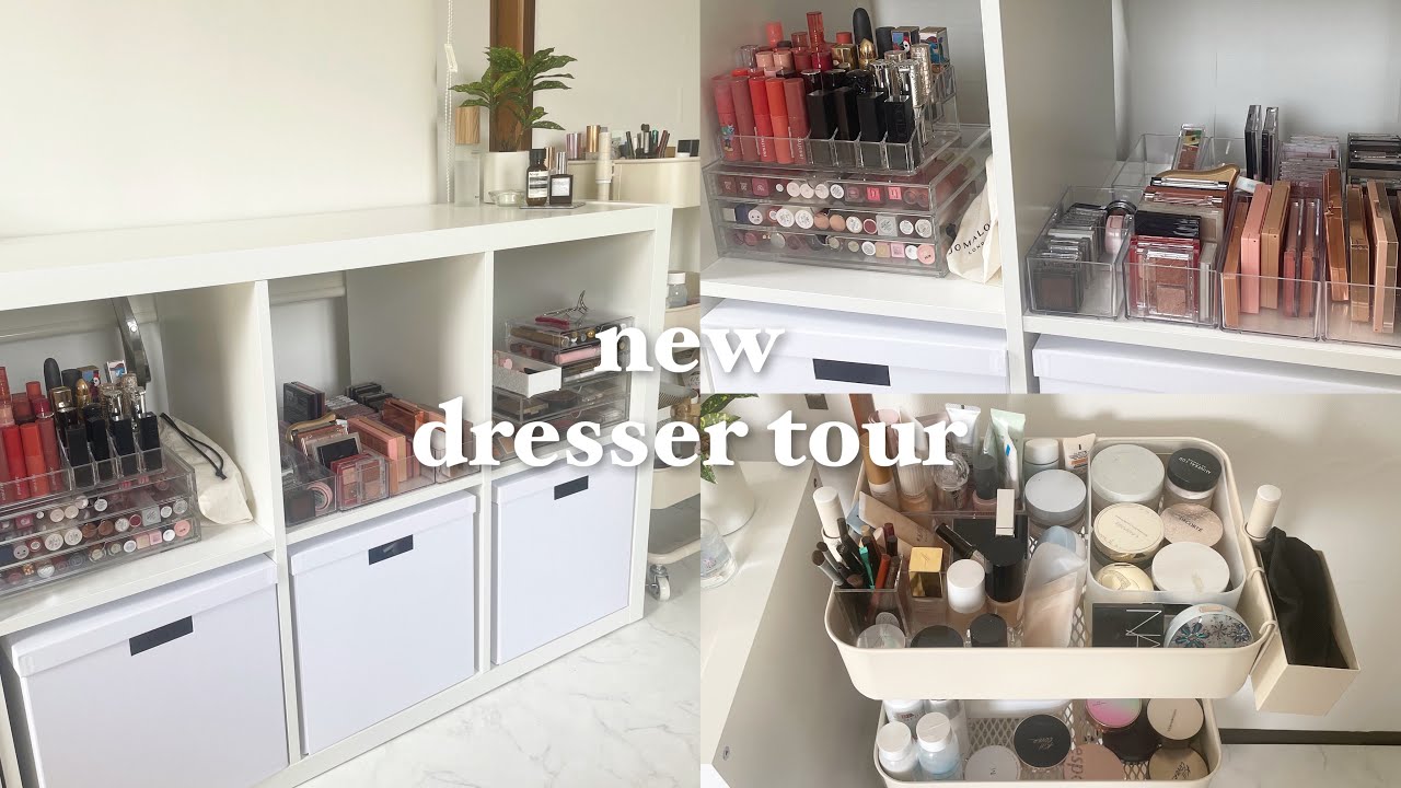 [dresser tour]新しい部屋のコスメ収納