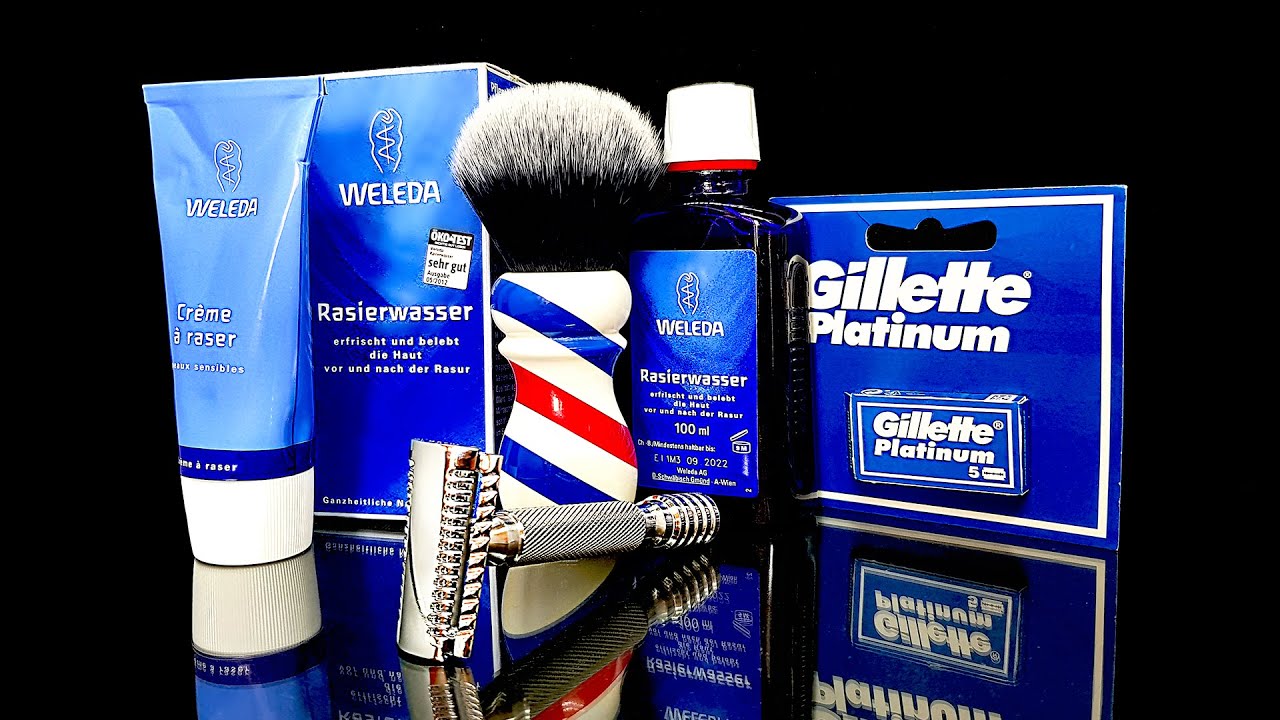 Бритьё! Yaqi Slant, Yaqi 24 мм, Weleda, Gillette Platinum
