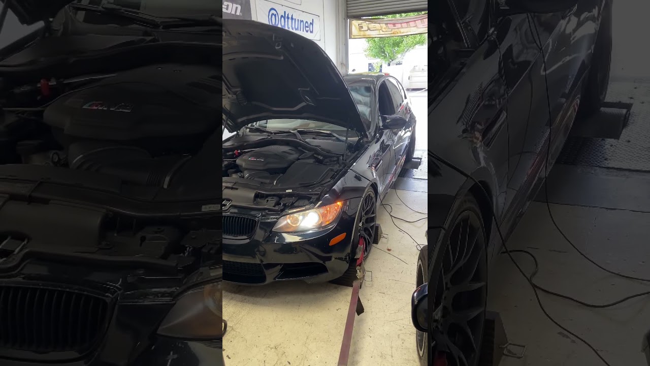 HOW MUCH WHP DOES A STOCK E9X M3 PUT DOWN ON THE DYNO! | 2011 BMW M3 (E90) Build @abc.garage