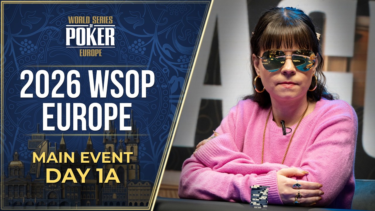 &euro;10,000,000 GTD | WSOP Europe Main Event - Day 1A