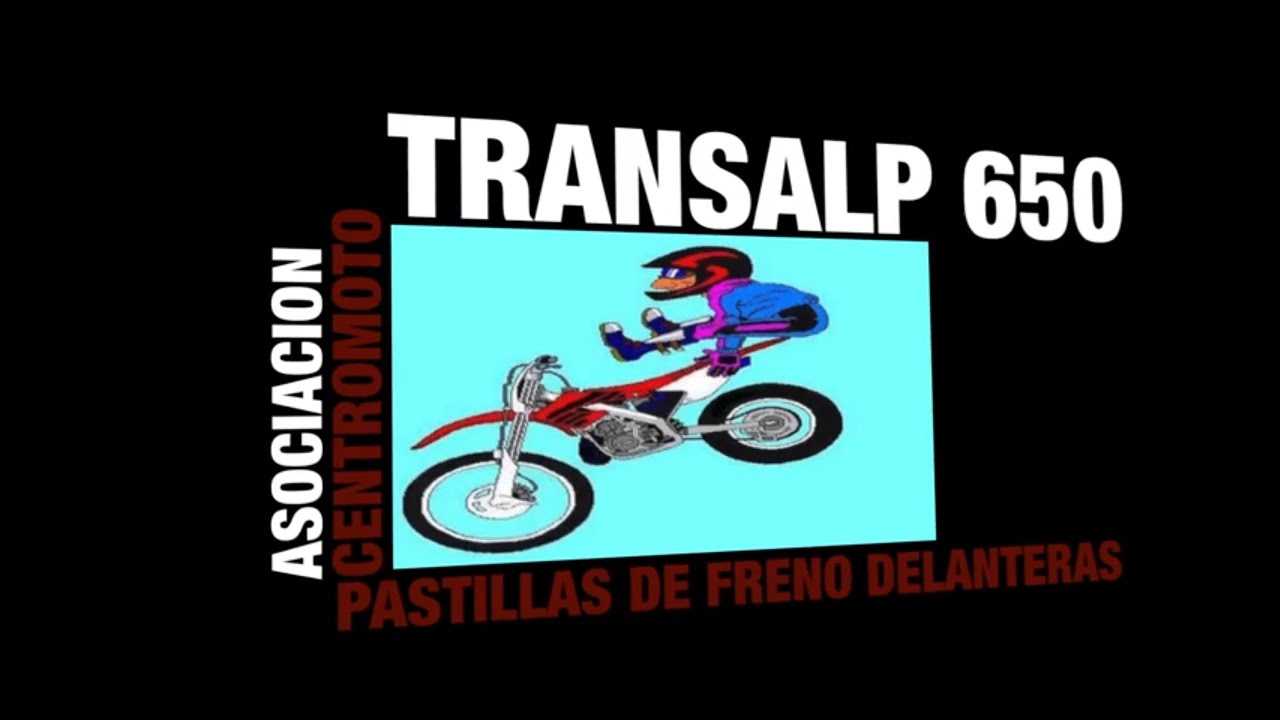 HONDA TRANSALP 650 CAMBIO DE PASTILLAS DE FRENO DELANTERO
