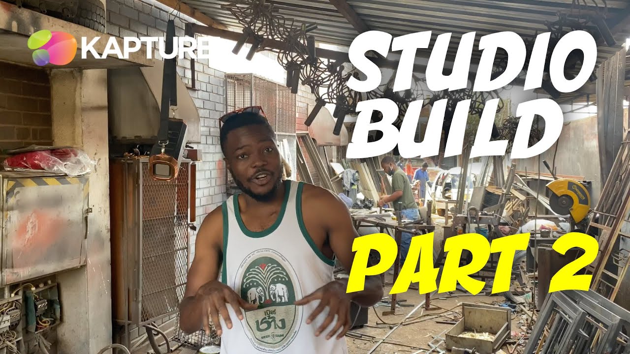 Building our Dream DIY video/photo production studio in Africa - PART 2