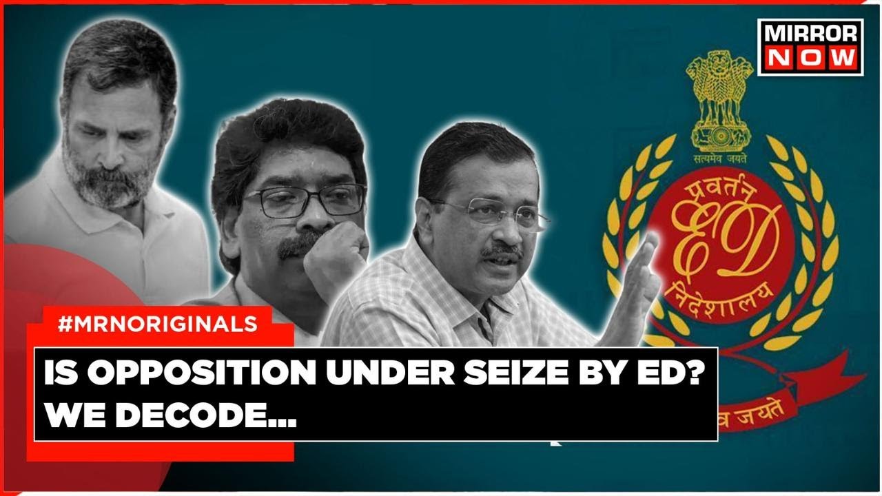 ED Raids On Opposition Leaders | Is ED's Crackdown On Opposition Helping BJP? | English News |Latest