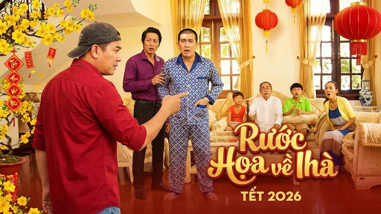 Hài Tết Nhật Cường - RƯỚC HỌA VỀ NHÀ | Phim Hài Tết Hay | Phim Hài Tết Việt Nam Đặc Sắc