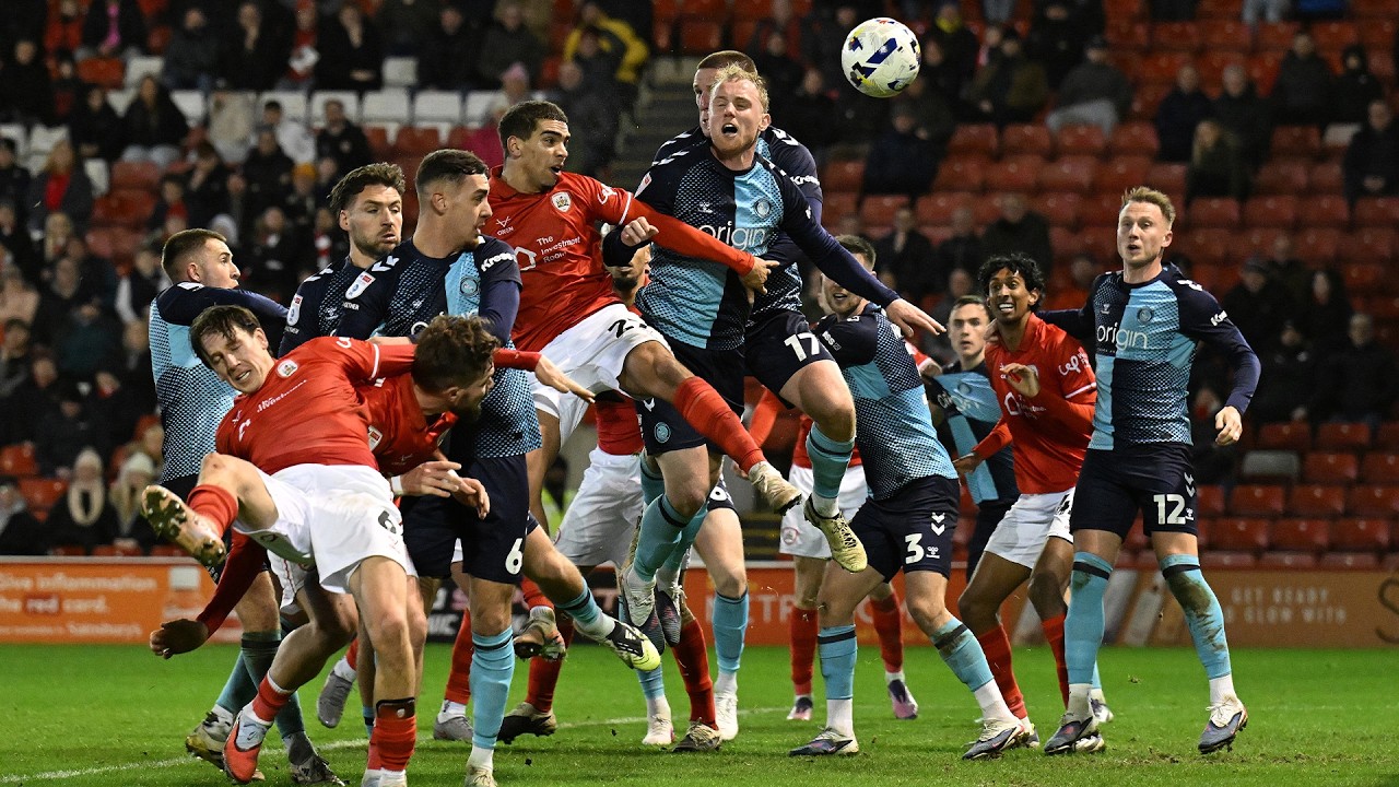HIGHLIGHTS | Barnsley FC v Wycombe Wanderers