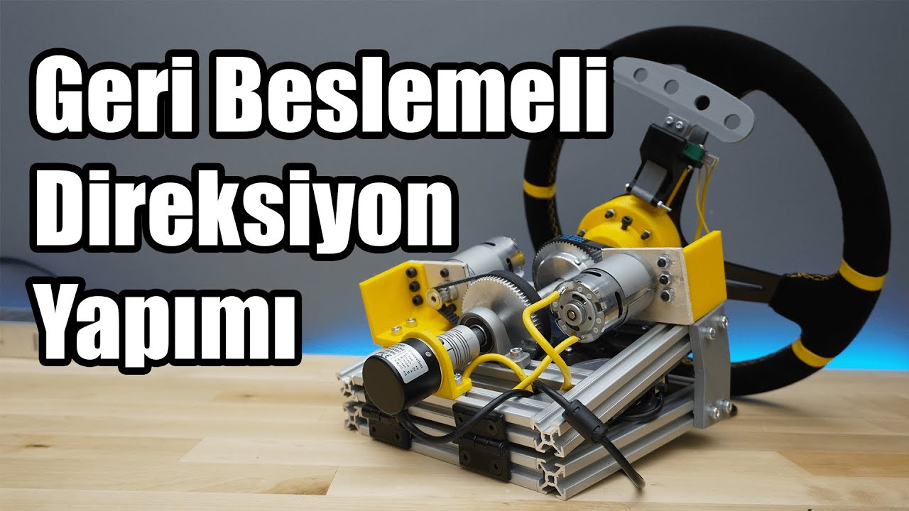 FFB 900 Derece Direksiyon Seti Yapımı (Paddlle Shift'li)
