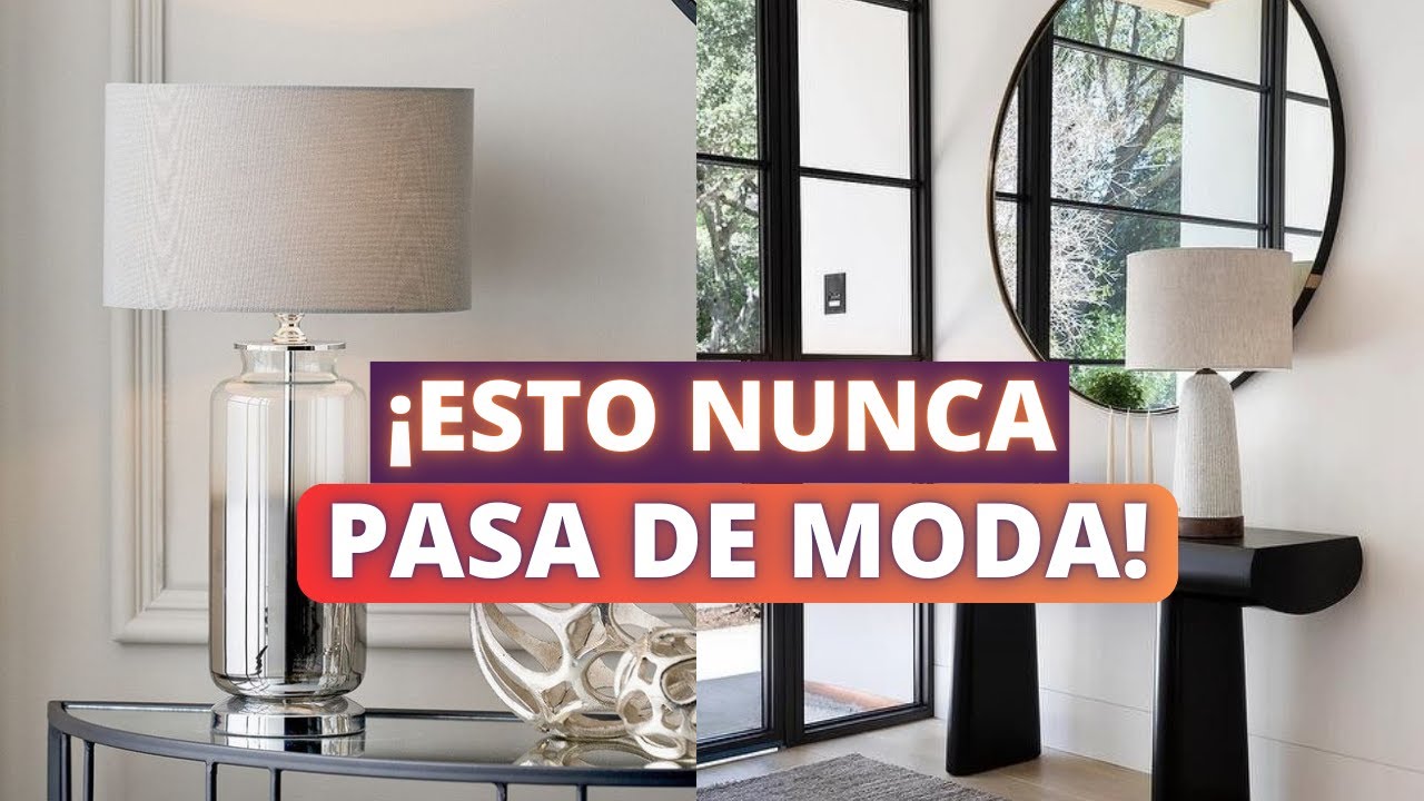 PIEZAS ATEMPORALES EN LA DECORACION! ESTO NUNCA PASA DE MODA