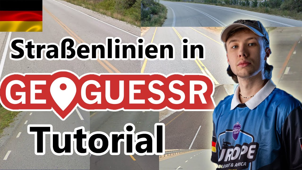 Straßenlinien / Road Lines - Geoguessr Tutorial (Deutsch)