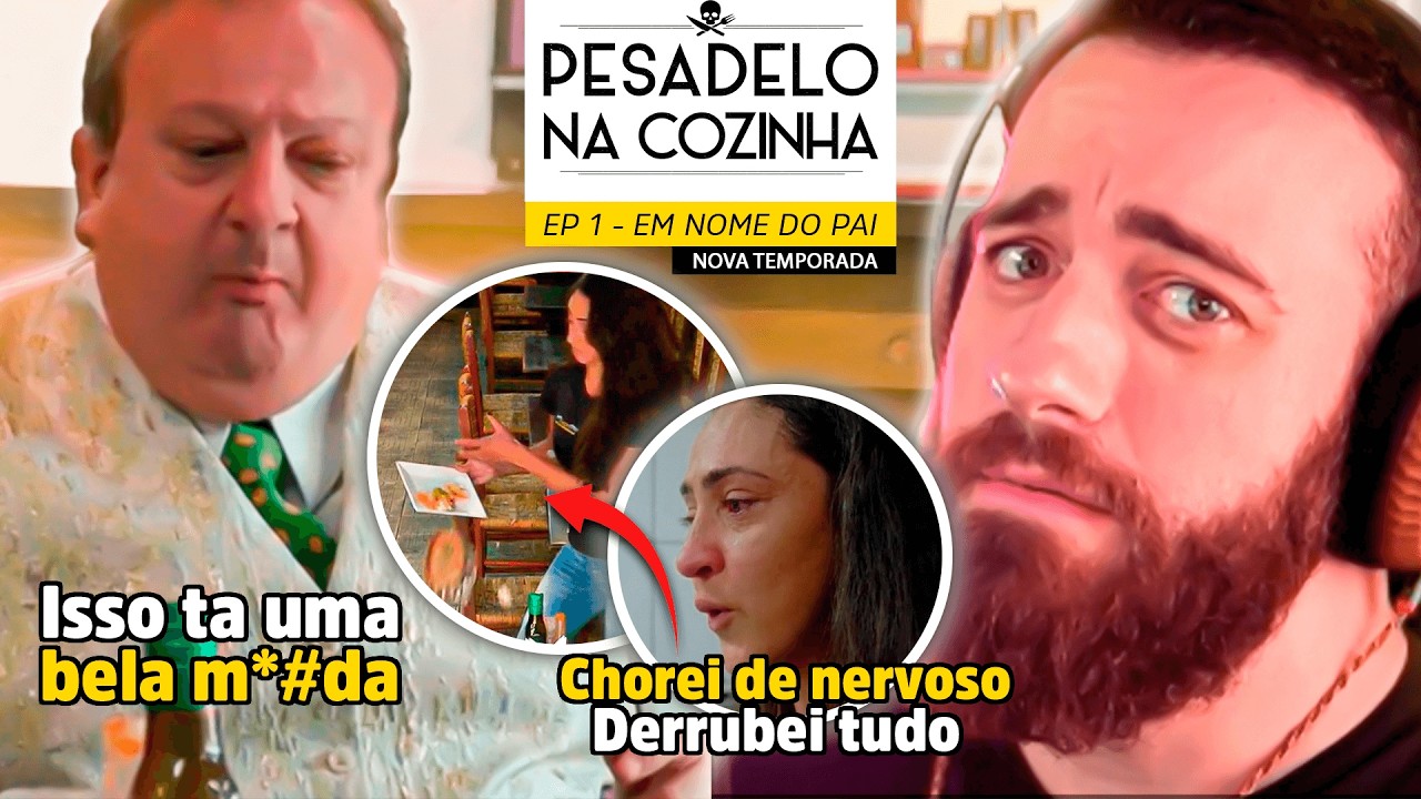 NOVA TEMPORADA! O JAQUIN FEZ A ATENDENTE DO RESTAURANTE CHORAR - (Pesadelo na Cozinha)