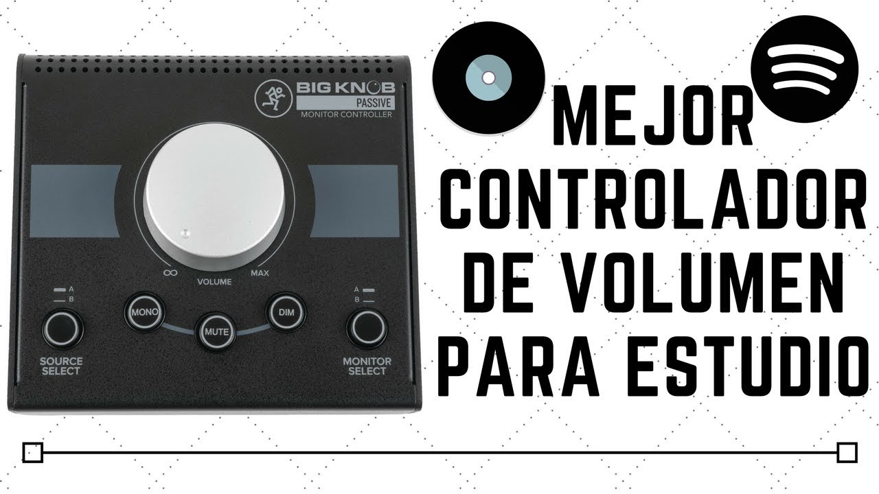 Mejor Controlador de Volumen Económico  - Mackie Big Knob Passive
