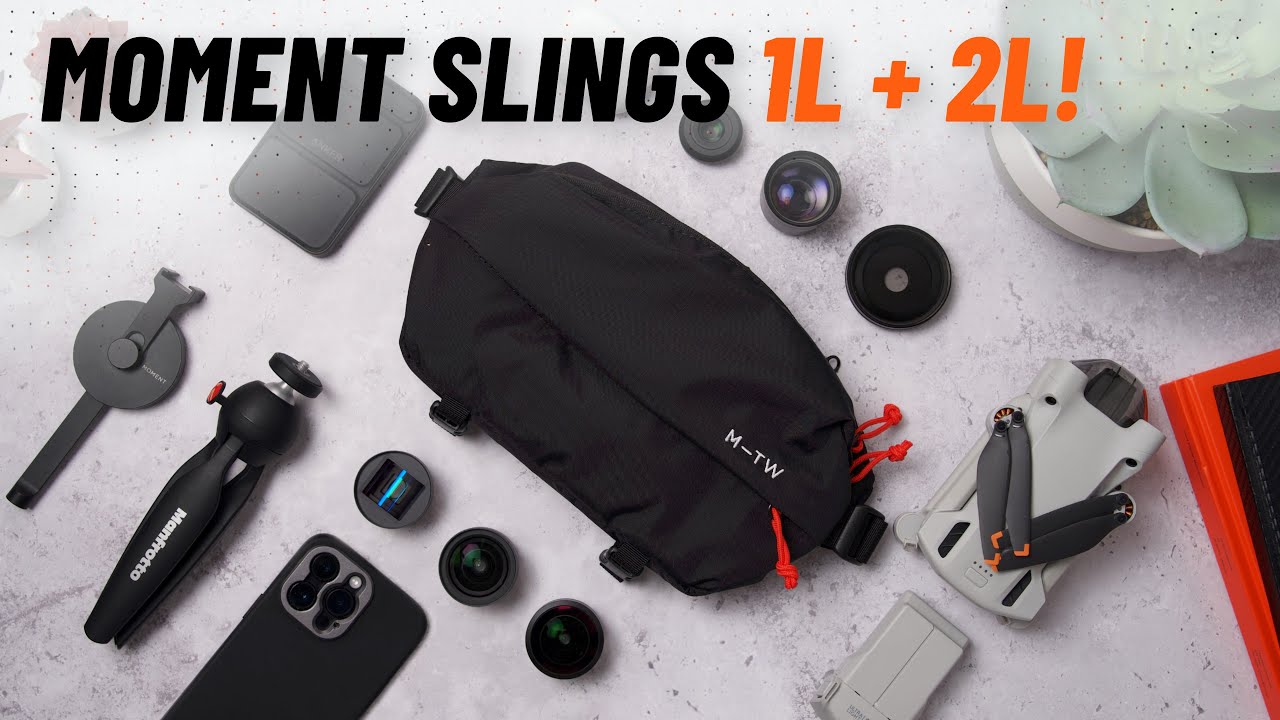 Minimal Tech Carry - Moment 1L + 2L Sling Bags!