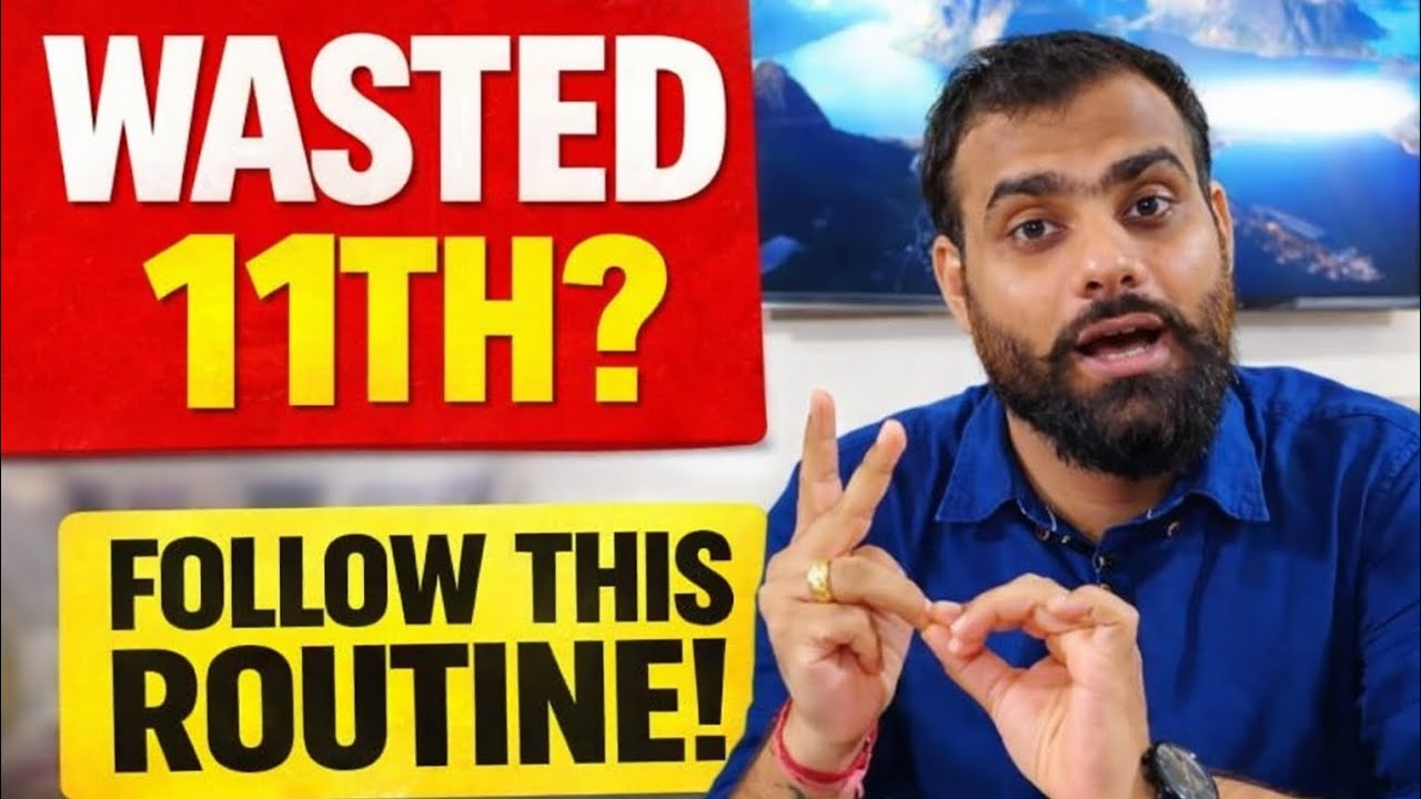 11th wasted to Aiims? MR sir Roadmap for NEET 2026🚀