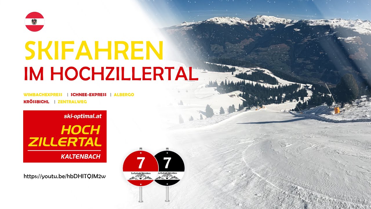 Kaltenbach (Ski-Optimal Hochzillertal) - Piste 7 (rot/schwarz) - Krössbichl mittel