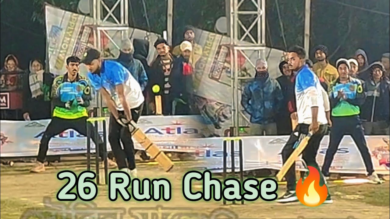 *26 Run Chase 🔥 ( বুয়া v/s উসমান )  Goutam On Fire 💥 | গৌতমের আগুন ব্যাটিং 🏏🔥 | DPL 🏆