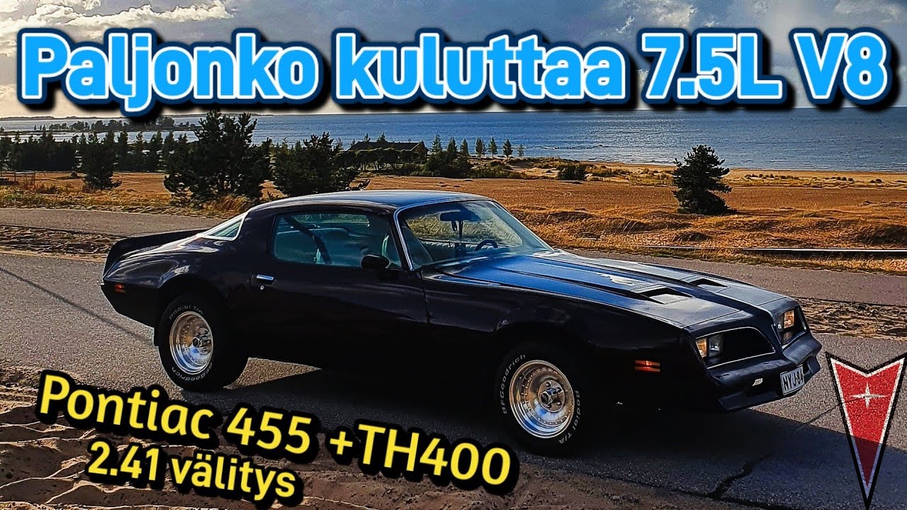 CRG Paljonko kuluttaa 7.5L V8