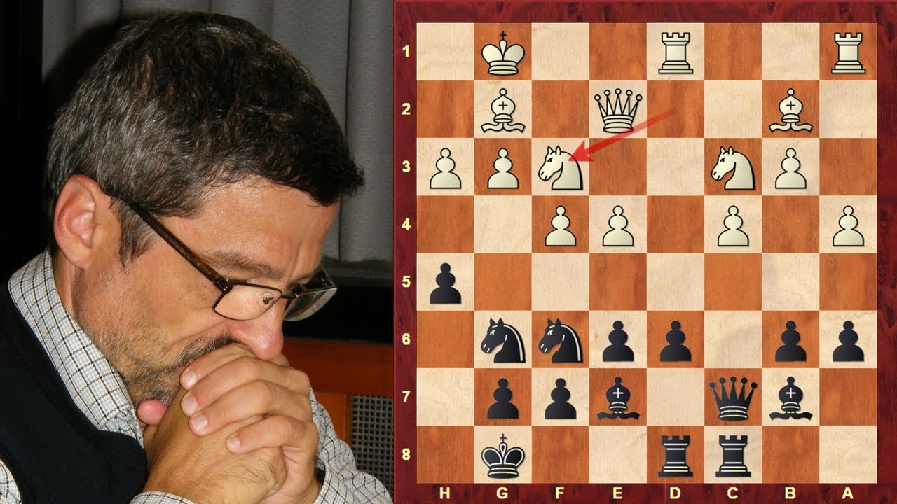 Lubomir Ftacnik Amazing Immortal! Luzern Olympiad 1982 - English (A30) - Brilliancy!